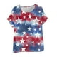 thumbnail image 4 of Vestidos Casuales Para Mujer, Blusas De Mujer De Moda Blusa informal de lino con botones y manga corta estampada para mujer, 4 of 4