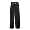 thumbnail image 5 of SnnmBlm Men's Extended Sizes Jersey Knit Sleep Pajama Lounge Pant Black 3XL, 5 of 7