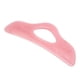 thumbnail image 3 of Placa Skin Gua Sha que promueve la circulación, suspensión en forma de resina, tabla de masaje para raspar la piel, rosa, 3 of 8