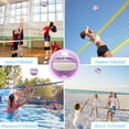 thumbnail image 4 of Kit de voleibol Stavanicen, tamaño 5, suave, de poliuretano, para interiores y exteriores, 4 of 8