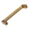thumbnail image 3 of GlideRite 5" Screw Spacing Satin Gold Solid Knurled Bar Pull Cabinet Hardware Handle, 3 of 5