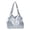 Blue, variant on Women Polka Dot Large Capacity Shoulder Bag Versatile Underarm Tote Bag Elegant Commuter Shoulder Purse for Shopping Work & Daily Use (Gold)