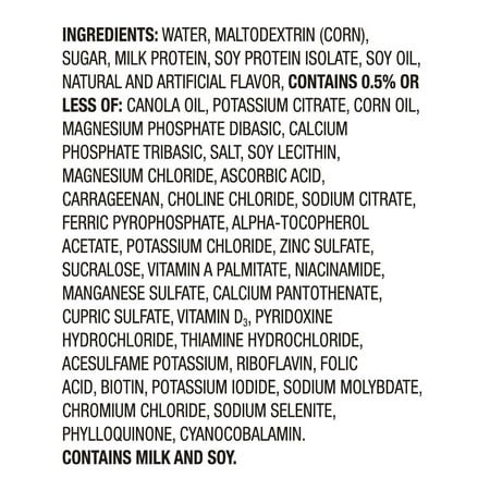 Equate Original Nutritional Shake, Vanilla, 8 fl oz, 6 Count