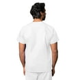 thumbnail image 2 of Adar Universal Unisex Scrubs - V Neck Tunic Scrub Top - 6011 - White - S, 2 of 7