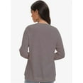 thumbnail image 4 of Womens Blouse Tops Loose Crew Neck Long Sleeve Casual T-Shirts, 4 of 6