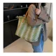 thumbnail image 5 of Bolso de hombro informal para mujer, bolso de mano de gran capacidad con asa superior, bolso de playa, bolsos de compras para mujer, bolsos de viaje, monedero, 5 of 5