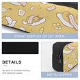 thumbnail image 6 of Gudetama 3 Pcs Backpack Set With Lunch Bag And Pencil Case Casual Bookbag Lunch Box Pencil Box, 6 of 8