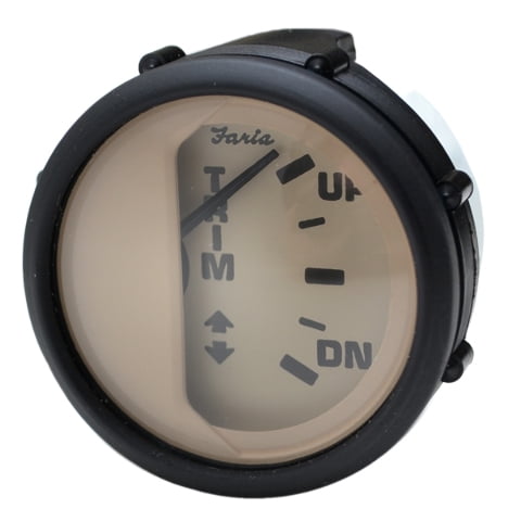 Faria Boat Trim Gauge GP8916B | Evinrude Johnson Euro Series 2 Inch