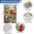 thumbnail image 2 of VOCHIC Spring Cardinal Garden Flag Spring Summer Magnolia Flower Garden Flags 12x18 Inch Double Sided Burlap Red Bird House Welcome Flag for Holiday Farmhouse Yard Outdoor Decor(ONLY FLAG), 2 of 7