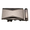 thumbnail image 2 of amagogo 2xMens Ratchet Belt Buckle, Automatic Slide Buckle for Belt Strap 35mm 7 2 Pcs, 2 of 8