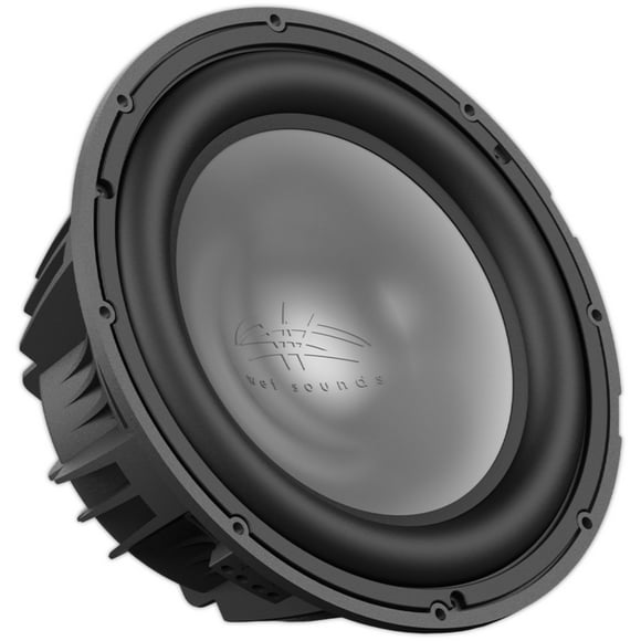 wet sounds REVO 10 FA S4-B V2 10 Pouces Marine Sub, Noir, 4-ohms