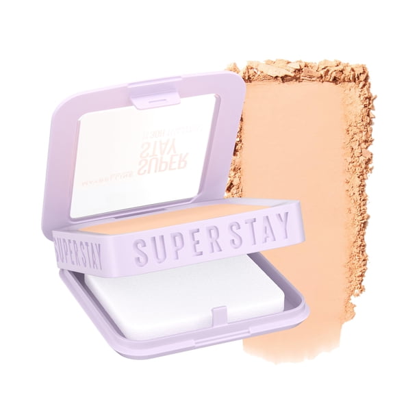 Maybelline Superstay Flex Powder 9gr, Base de Maquillaje en Polvo, tono 111, 30 Horas de Duración y A Prueba de Agua, Acabado Mate
