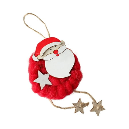 

BNisBM Christmas Fabric Doll Pendant Old Man Snowman Deer Figure Christmas Tree Decoration Breakthrough