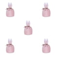 thumbnail image 2 of Kearding Regalos pensativos de tela para Pascua Bolsas de regalo de conejito lindo con bolsa de regalo de Pascua ampliamente utilizada RBD- rosa Type2 NO2, 2 of 6