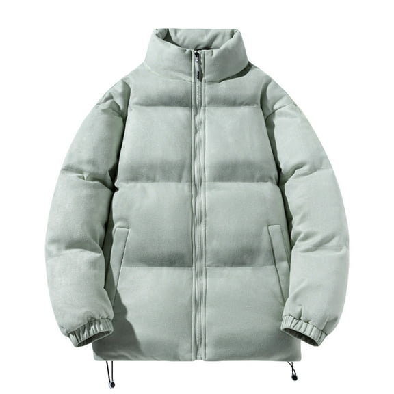 Tuphregyow Casual Men's Button Down Overshirt - Cotton Linen Shacket Lightweight Work Coat, Cozy and Fashionable Green S