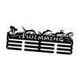 thumbnail image 2 of Perchero para medallas, perchero de pared para medallas, perchero para medallas deportivas nadar, 2 of 9