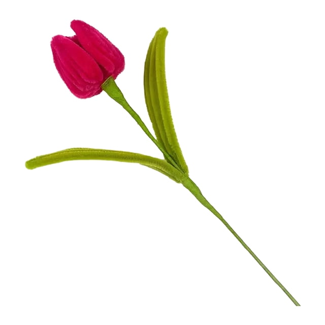 Flor de tulipán artificial preservada hecha a mano, terminada y hecha a mano, ideal como regalo para mujeres, amantes, aniversarios, día de la madre.