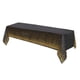 thumbnail image 2 of Mantel de boda, de mesa para decoración de fiesta de boda,Estampado dorado Rectángulo de mesa rosa con purpurina,Mantel tapiz negro Suministros para el hogar, de, 2 of 5