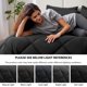 thumbnail image 5 of Set de edredón Love's Cabin Full Black, 7 piezas, cama doble, 5 of 9