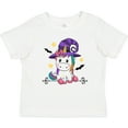 thumbnail image 3 of Inktastic Halloween Girls Unicorn Witch Girls Baby T-Shirt, 3 of 5