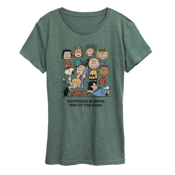 Peanuts - One Of The Gang - Women's Short Sleeve Graphic T-Shirt