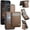 Brown, variant on Allytechgroup for Samsung Galaxy A52 5G Case, Pu Leather Detachable Cards Holder 2 In 1 Wallet Case Comaptible with MagSafe Kickstand Magnetic Shockproof Back Cover for Samsung Galaxy A52 5G, Purple