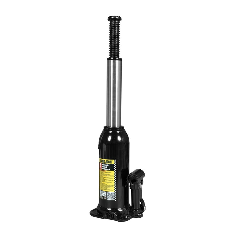 Black Jack T90803W Welded Structure Bottle Jack, 8 Ton Black
