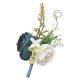 thumbnail image 5 of Flores de muñeca Macarena, Ramilletes de rosas polvorientas, Boutonniere para Novia, 5 of 6