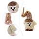 thumbnail image 5 of Figuras decorativas de búho y gnomo con luz LED para otoño y Navidad. Regalo ideal para decoración otoñal y navideña., 5 of 7