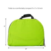 Foldable Backpack, Green