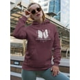 thumbnail image 2 of Butterfly Effect Rave Style Hoodie Women -Image by Shutterstock, Female Small, 2 of 4