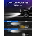 thumbnail image 4 of Marsauto H10 9145 - foco LED antiniebla 9140 LED con chips CSP superbrillantes de 6000 K, luz blanca fría y enchufe, iluminación de 360 grados, no polaridad (paquete de 2), 4 of 7
