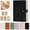 Black, variant on Travel Jewelry Organizer Case, Compact Jewelry Storage Bags for Earrings, Necklace & Rings Portable Gift for Women