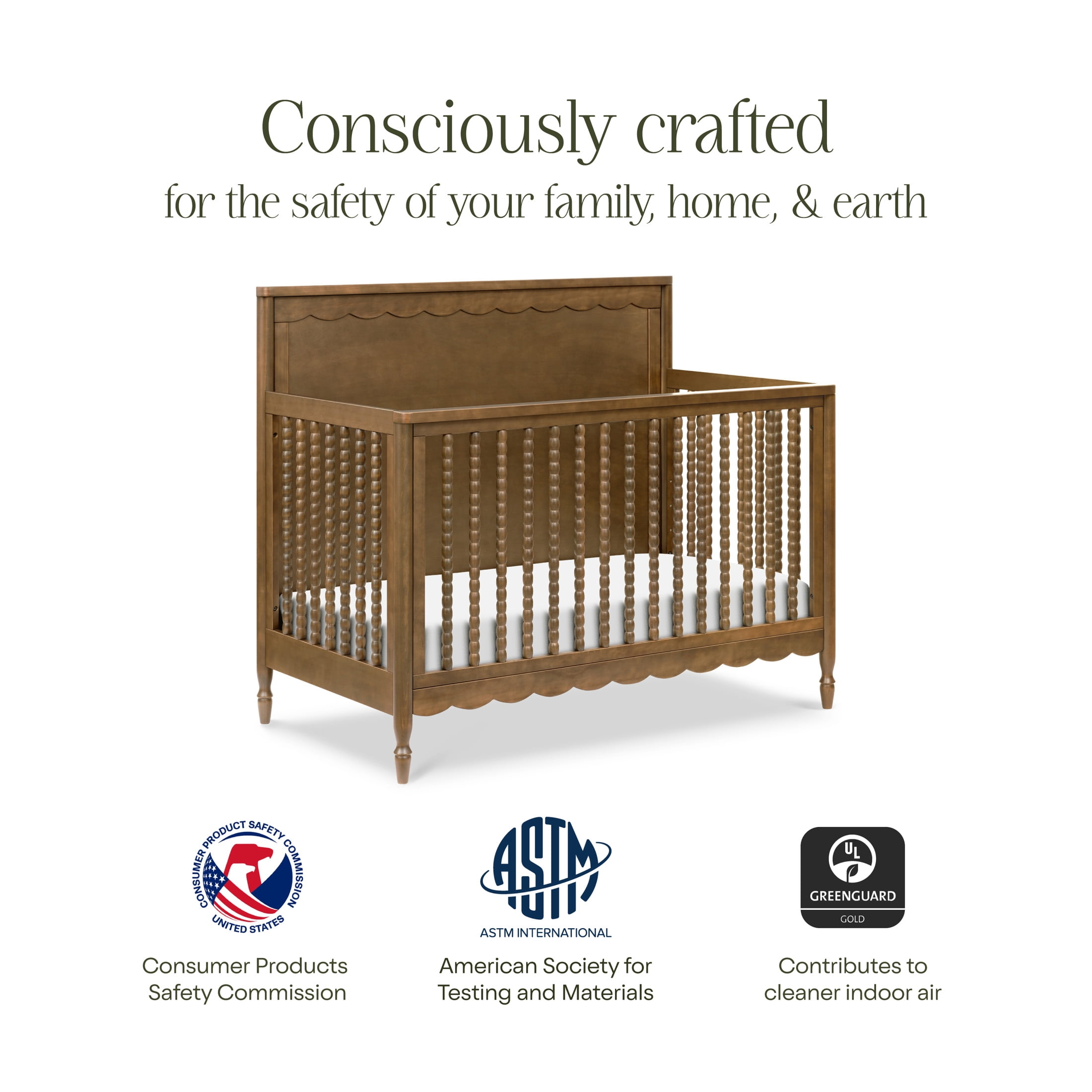 Namesake Ambrosia 4-in-1 Convertible Crib