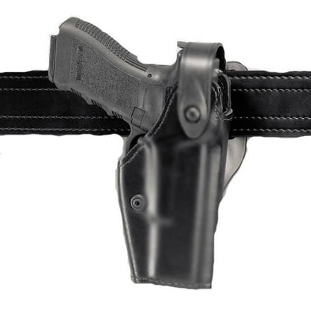 - safariland 6280 level ii or iii retention sls duty holster mid-ride, black, left hand, beretta px4