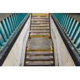 thumbnail image 2 of Wilson, Emily M. 18x13 Black Ornate Wood Framed with Double Matting Museum Art Print Titled - The Bronx-New York-USA Stairs descending to the subway, 2 of 4