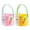 A, variant on Reusable Canvas Easter Basket with Handle for Egg Hunts Candy and Party Decorations