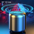 thumbnail image 5 of VALSEEL New Intelligent Voice Bluetooth Audio Portable Subwoofer Wireless Bluetooth Speaker Internet Hifi Stereo Supports-card and U-disk Playback Wireless Speaker, 5 of 7