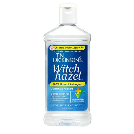 T.N. Dickinson's Witch Hazel Astringent, 100% Natural, 16 fl oz