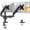 Black-34" Dual Monitor Mount with Pole, variant on RTVR Dual Monitor Desk Mount Stand Fits Screens up to 34", 360° Heavy Duty Adjustable Arm Desk Mount with Tilt Swivel Rotation, Holds up to 22lbs