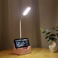 thumbnail image 4 of QTOCIO LED Desk Lamp with Pen & Phone, USB Rechargeable Book Reading, Table Lamp for Home,Office,3 Color Modes & Stepless Dimming, 4 of 9