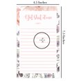 thumbnail image 3 of Inkdotpot Daily Planner List Pad Notepads Memo Pad, Undated To-Do List Tear Off pad - 4.5 x 7.5 Inches (50 Sheets) Organizer- Scheduler- Organize Tasks- Lists, 3 of 7