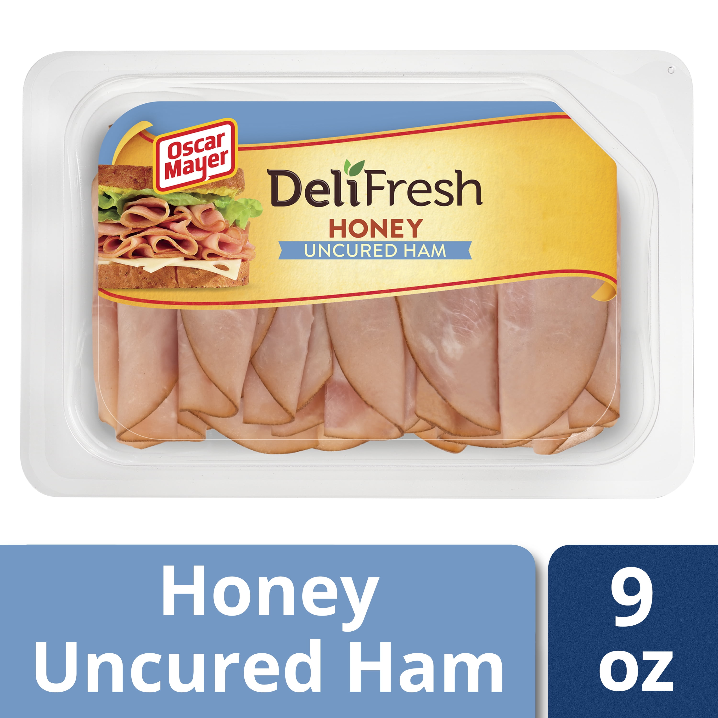 Oscar Mayer Deli Fresh Honey Uncured Ham Lunch Meat 9 Oz Package oscar-mayer-deli-fresh-honey-uncured-ham-lunch-meat-9-oz-package