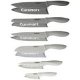 thumbnail image 2 of Cuisinart C55-12PCG Advantage 12-Piece Gray Knife Set with Blade Guards Bundle with Deco Gear Food Grade Kitchen Safety Cut Resistant Stretch Fit Gloves, 2 of 4