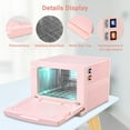 thumbnail image 6 of BYOOTIQUE Hot Towel Warmer Cabinet, 8L Pink Towel Warmer, 2in1 Professional Heating Towel Machine for Facial Spa, Mobile Massage, Nail Tech, Hair Salon, Barber Shop, Estheticians, Beauty Salon, 6 of 9