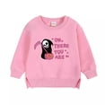 thumbnail image 2 of WhouRiu Boys Girls Halloween Graphic Sweatshirt Long Sleeve Crew Neck Pullover Kids Unisex Autumn Winter Comfortable Cute Sweatshirts,3-6 Months, 2 of 3