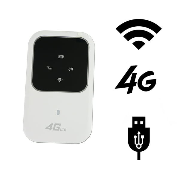 Wireless Unlocked 4G LTE Mobile Portable WiFi Router SIM Card MIFI Modem - Walmart.com