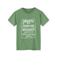 thumbnail image 4 of XCHQRTI Womens Music Plus Size Tshirt Graphic Smooth As Tennessee Whiskey Oversized Tops Short Sleeve Tshirt, 4 of 9