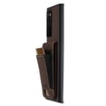 thumbnail image 4 of Compatible with Samsung Galaxy Note 20 Flip Wallet Phone Case with Card Holder Elastic,Magnetic Back Flip Kickstand Cover Premium PU Leather Business Classic Style Shockproof Case,Brown, 4 of 8