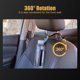 thumbnail image 2 of Gancho para reposacabezas de coche con soporte para teléfono móvil con suspensión de diseño de bloqueo, 2 of 8